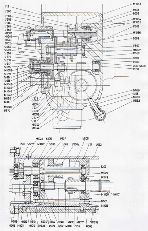  Universal-Bohrmaschine UB2, OERLIKON 